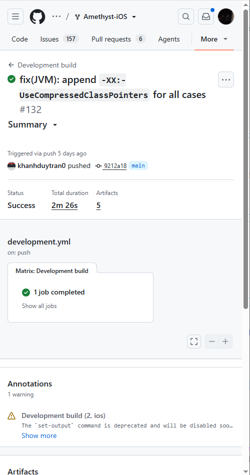 Workflow Page